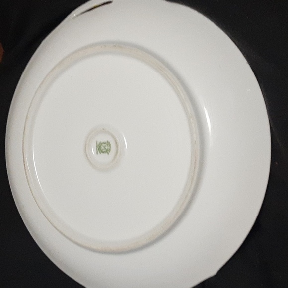 Vintage Hand Painted Noritake Serving Plate With Swans Rare Find - Picture 2 of 3